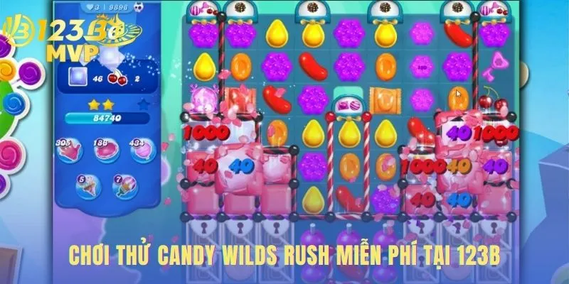 Chơi thử candy wilds rush giúp xây dựng chiến lược cược