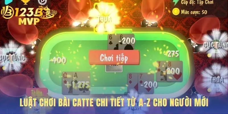 Catte | Hướng Dẫn Chơi 6 Lượt Và Chiến Thuật Tại 123 MVP 2 Luật chơi bài Catte với 6 vòng đấu logic và kịch tính